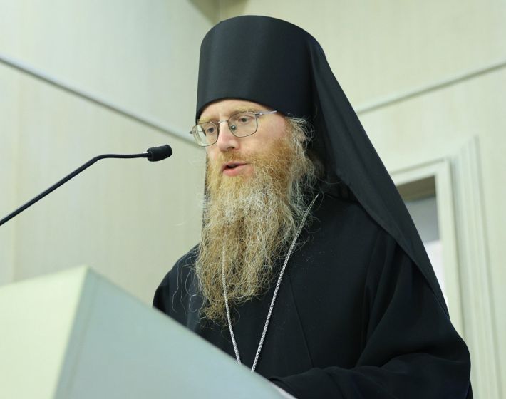 Доклад епископа Иосифа на заседании Коллегии Синодального отдела по монастырям и монашеству Русской Православной Церкви в Сретенском ставропигиальном мужском монастыре города Москвы на тему: «Оптина пустынь как место стажировки будущих игуменов»