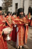 Пасхальный крестный ход в монастыре