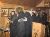 Во время богослужения