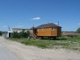 Место стоянки на монастырском подсобном хозяйстве