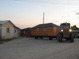 Выезд из ворот монастырского подсобного хозяйства