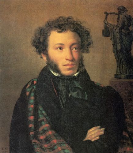 А.С. ПУШКИН. Худ. О.А. Кипренский, 1827 г.