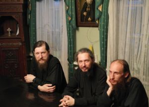 Отец Давид с братией Оптиной Пустыни