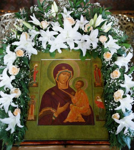 Сказание о Тихвинской иконе Божией Матери