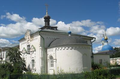 Храм в честь Илариона Великого. Оптина Пустынь