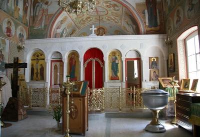 Храм в честь Илариона Великого. Оптина Пустынь